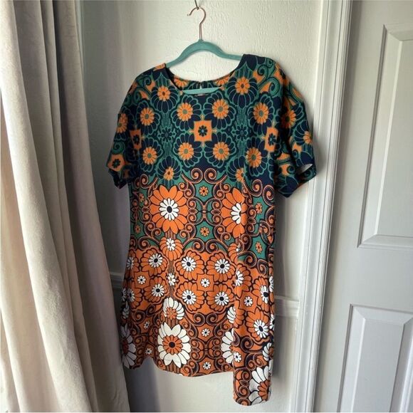 Anthropologie Multicolor Floral Dress - Picture 2 of 7